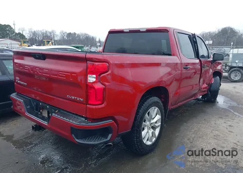 2020 Chevrolet Silverado 1500 2Wd Short Bed Custom из США, поврежденный, VIN 1GCPWBEH8LZ211972